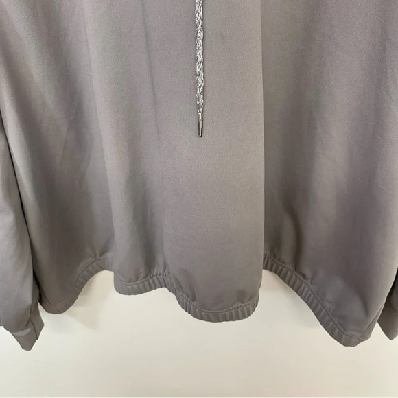 Ashley Sport‎ Hoodie Sweatshirt Woman 26/28  Purple Stretch Athleisure Travel - Picture 3 of 13